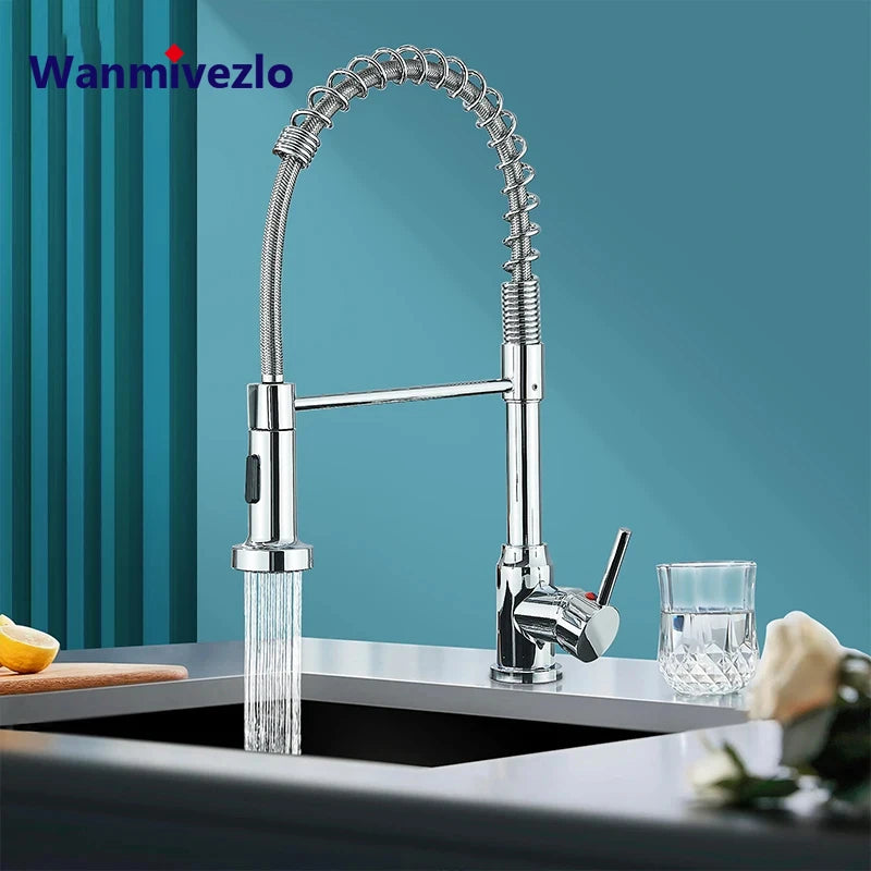 Stylish Pull-Down Kitchen FaucetTM